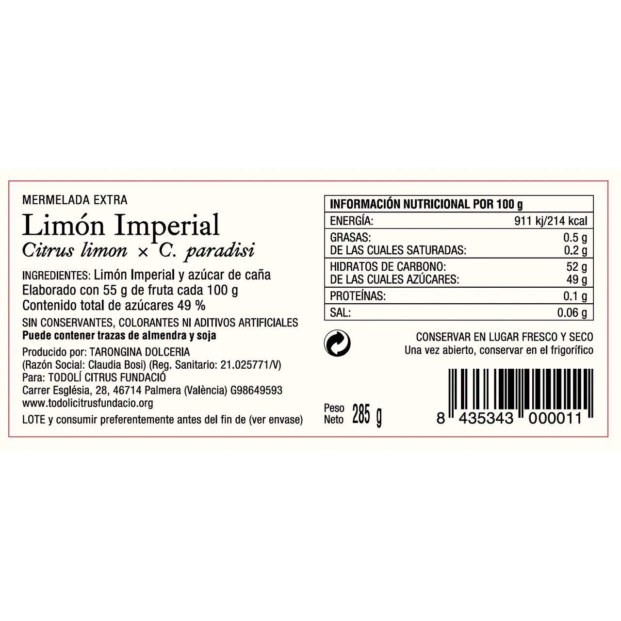 Limón Imperial_mermelada - Imagen 3