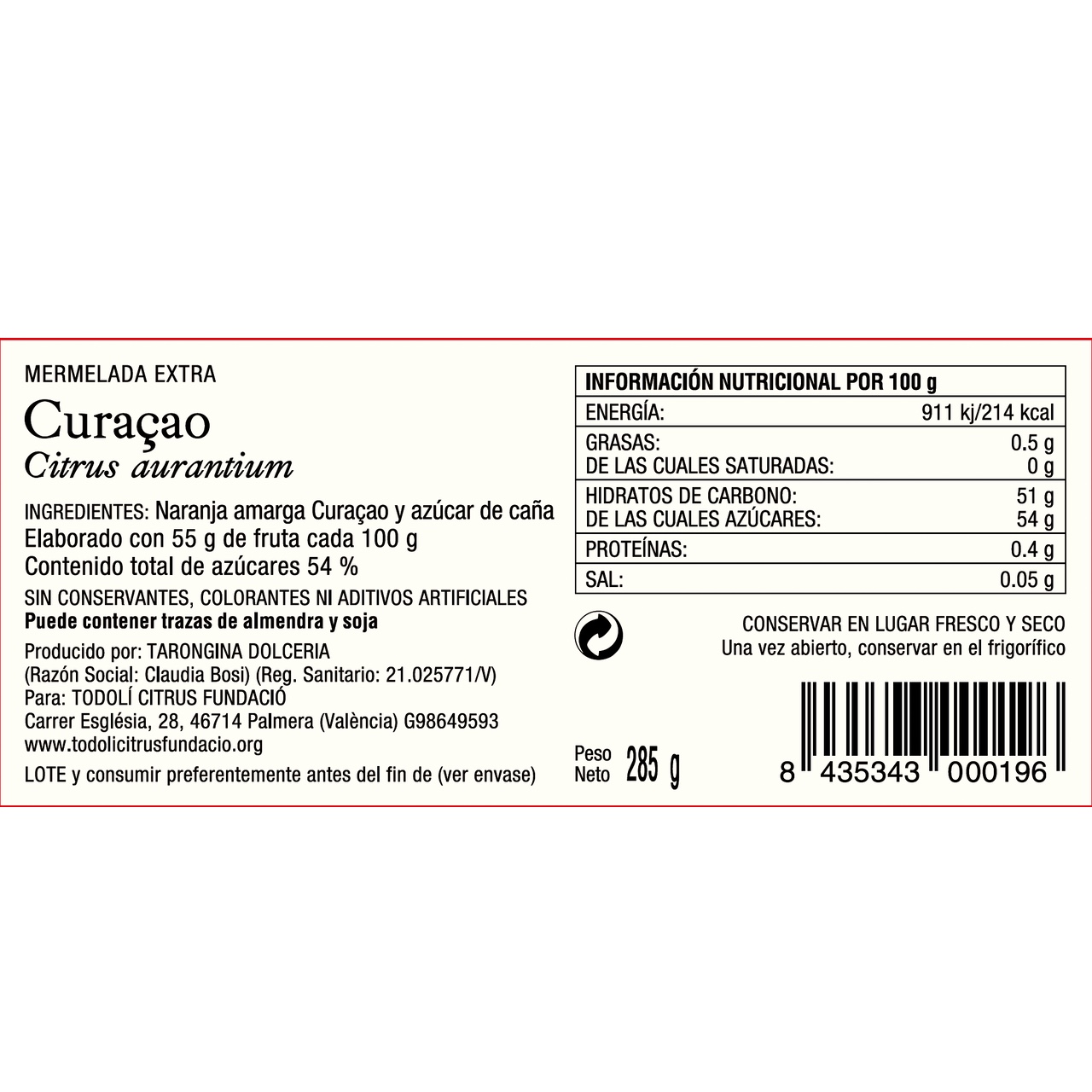 Curaçao_mermelada - Imagen 3