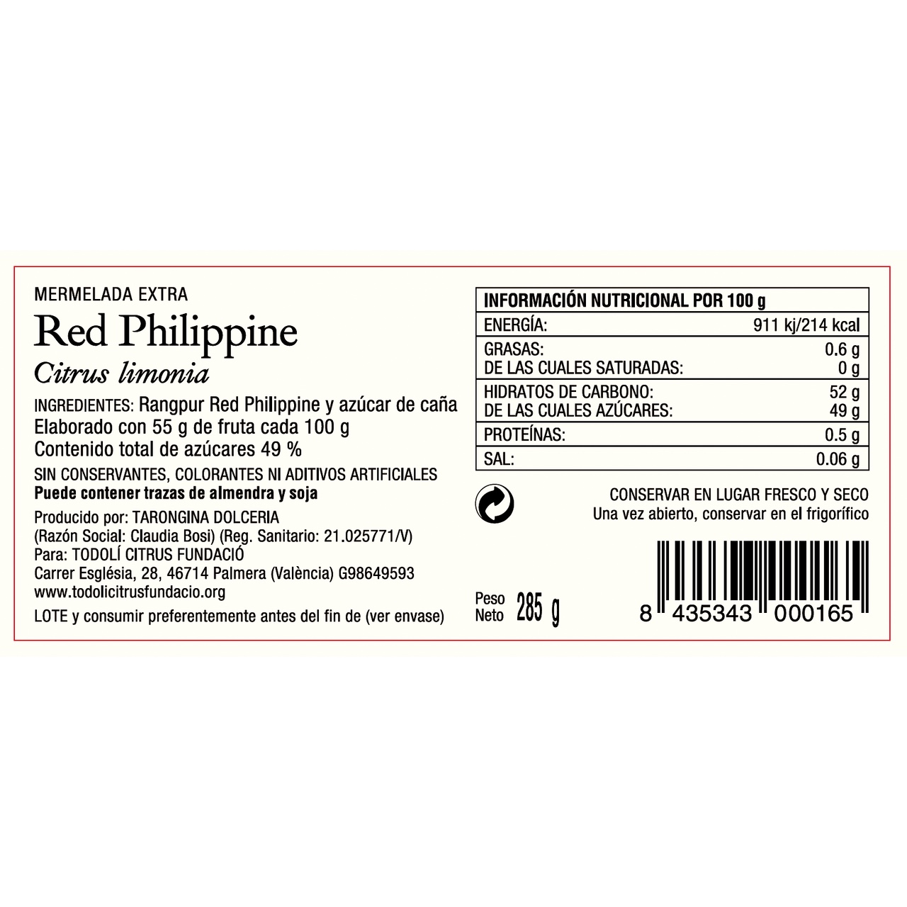Red Philippine_mermelada - Imagen 3
